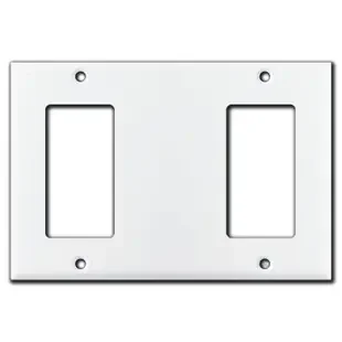 Rocker Blank Rocker Light Switch Cover – White