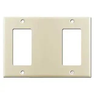 Rocker Blank Rocker Light Switch Plate – Ivory