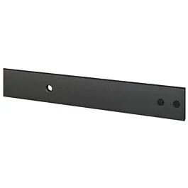 ROK 48″ (1219mm) Flat Rail Barn Door Track Extension, Matte Black