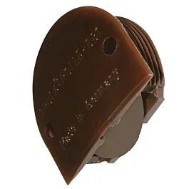 Rok Guide Hardware for Lightweight Door Slide System, Brown