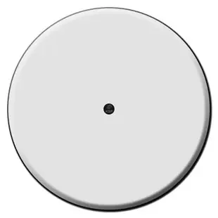 Round Ceiling Outlet Blank Wall Switch Plates – Center Screw Hole
