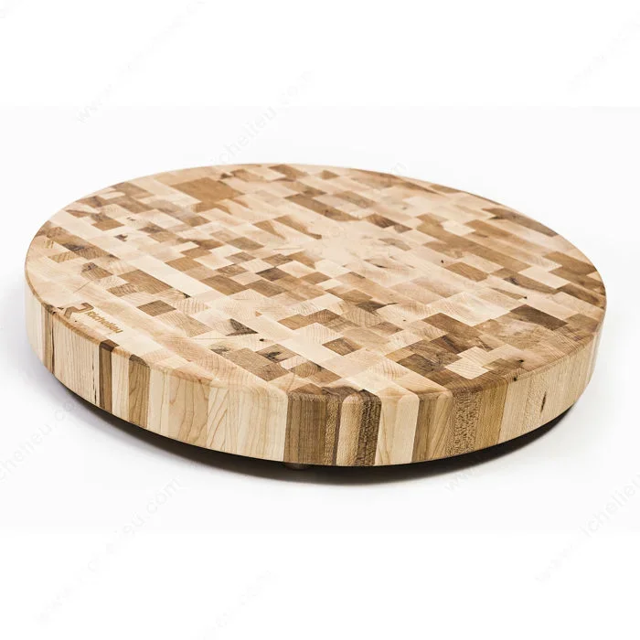 Round Richelieu Butcher Block – Premium Cutting Board