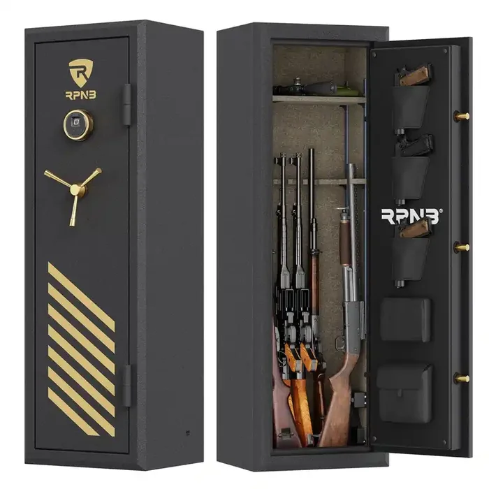 RPNB Biometric RPFS10 Fireproof 10 Gun Safe