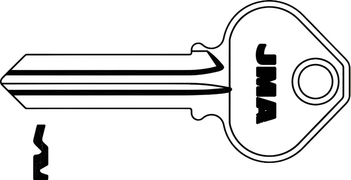 RU101 A1011L4 Russwin Key Blank Nickel Plated – JMA USA