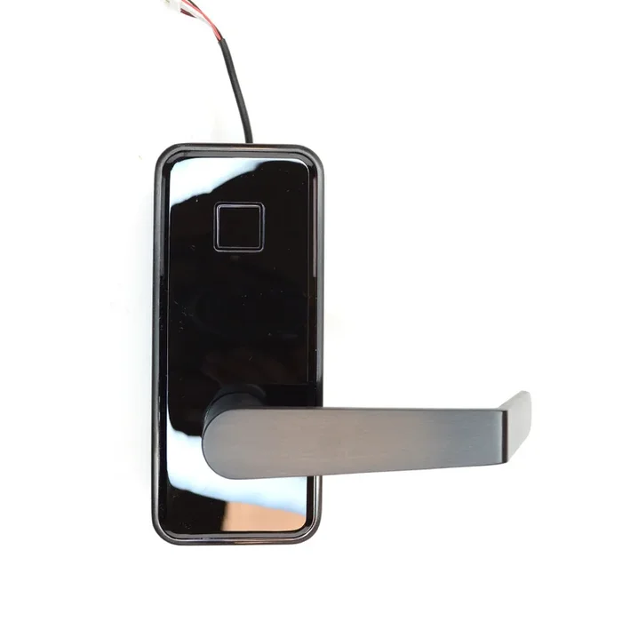 Saffire Electronic LX-M RFID Privacy Mortise Lockset – Bluetooth Electronic Lock with Automatic Deadbolt – Right Hand Long Lever