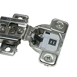 Salice 106 Degree 1/2″ Overlay, Silentia Soft Close Knock-In Compact Style Face Frame Hinge with 3 Cams