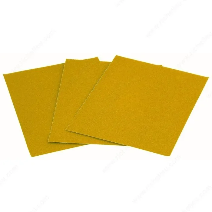 Sanding Sheets – A296 by Richelieu for Woodworking Projects