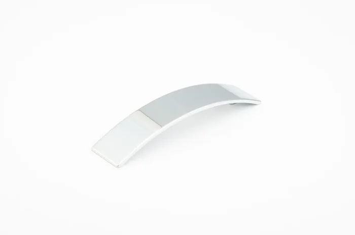Schaub 128mm Center to Center Arched Armadio Cabinet Pull – Polished Chrome Finish