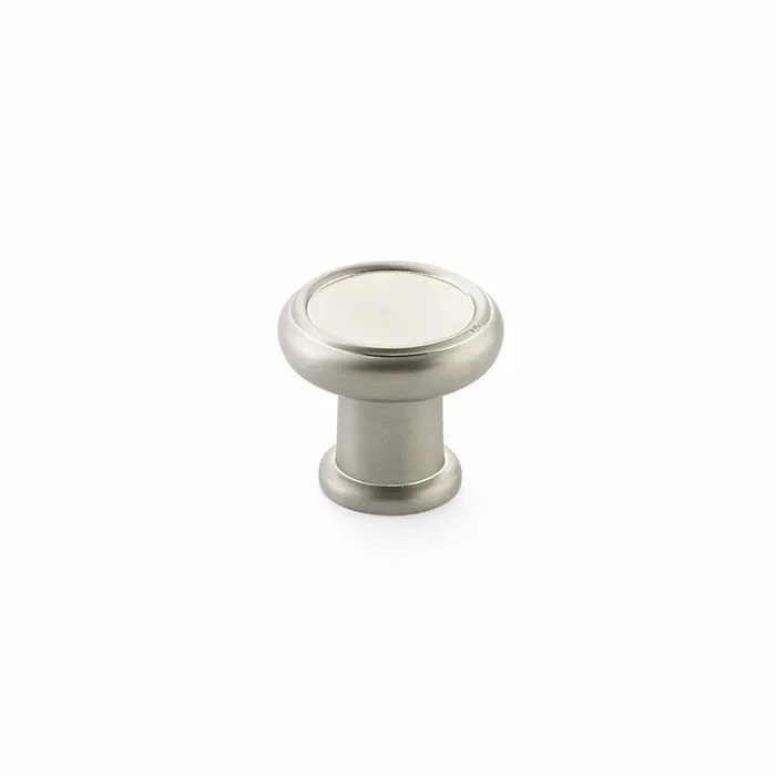 Schaub Steamworks 1-1/4″ Cabinet Knob – Satin Nickel Finish