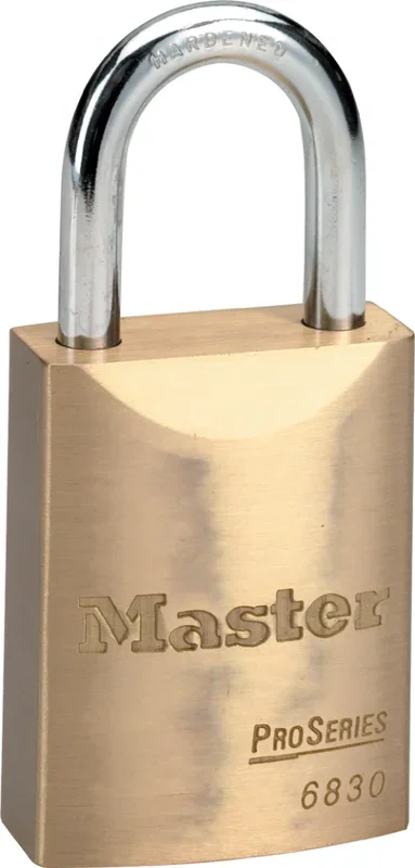 Schlage C Pro Brass Padlock 1-3/4in – Durable Security Solution