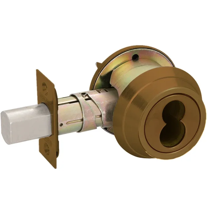 Schlage Deadbolt Single Cylinder, FSIC Prep, Aged Bronze