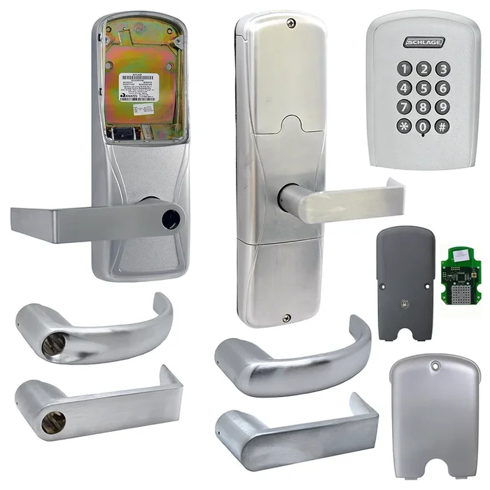 Schlage Keypad Networked Wireless Apartment Mortise Lock – Grade 1 Satin Chrome