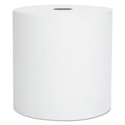 Scott Towels, White, 8 in W x 800 ft, Hard Roll