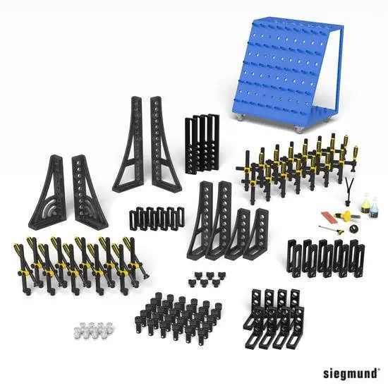 Set 4, 109 Piece Accessory Kit for Siegmund System 28 Welding Tables