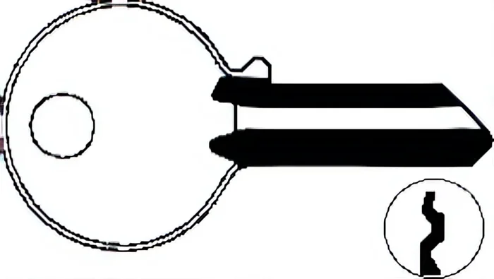 SG File Cabinet Key Blank 997DB – Ilco Unican Corporation