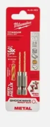 SHOCKWAVE TITANIUM HEX SHANK DRILL BIT 5/64″ 2/PK