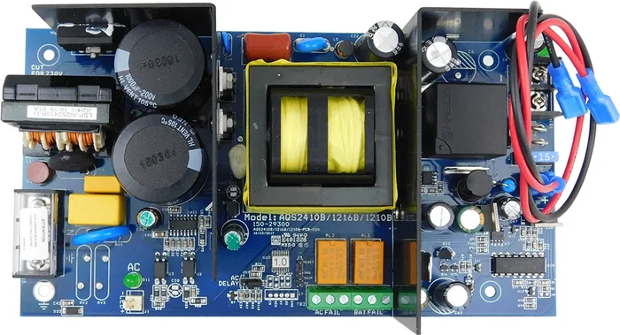 Single-Voltage Power Supply Without Enclosure, 12VDC, 10 Amp, Securitron