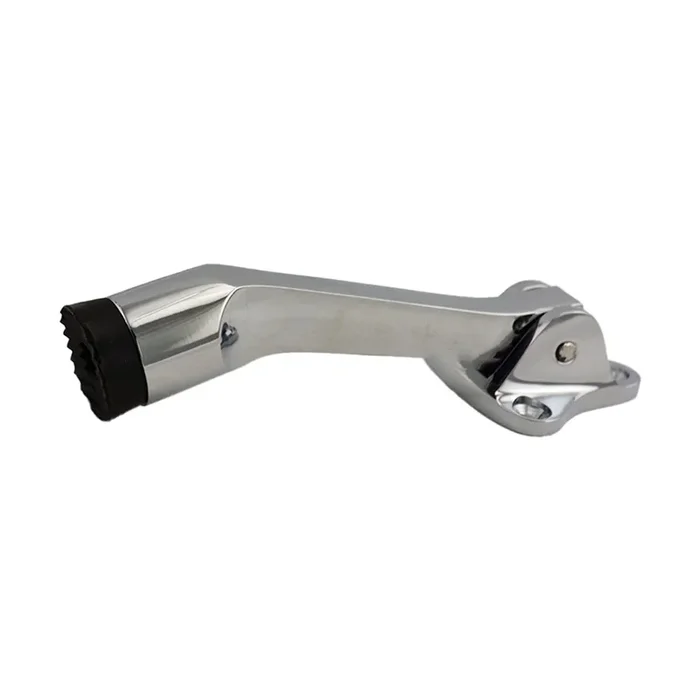 Solid Brass 4″ Kick Down Door Holder – Bright Chrome Finish by Ives Commercial