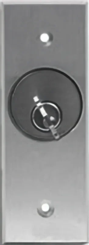 SPDT Narrow Maintained Key Switch by Rutherford Controls