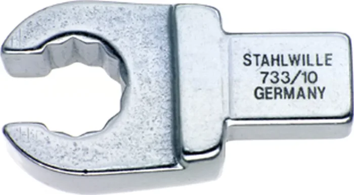 Stahlwille Open ring insert tool size 12mm Inside square stitch size9x12, 24,5 mm, 12 mm