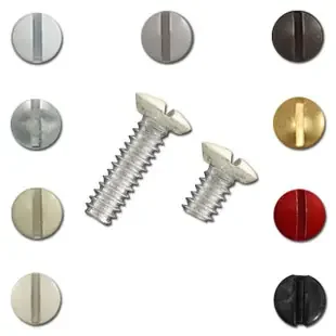 Standard Length Screws for Light Switch Plates – Package of 8
