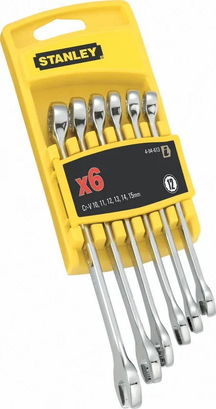 STANLEY Ring-Gabelschluessel-Set FatMax 6-tlg
