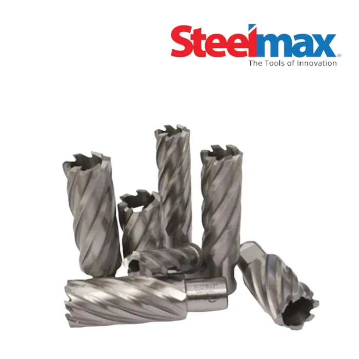 SteelMax HSS Annular Cutters 3/4″ Weldon Shank – 1″ Depth Cut