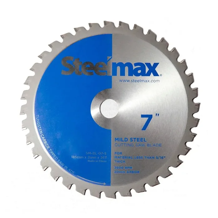 Steelmax TCT Metal Cutting Saw Blades for Mild Steel