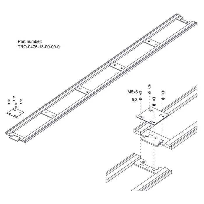 Steelmax Torch Runner Track Assembly