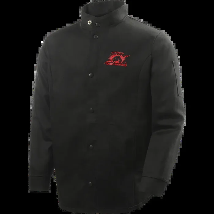 Steiner 9 oz FR Cotton Welding Jacket – 30″ Black
