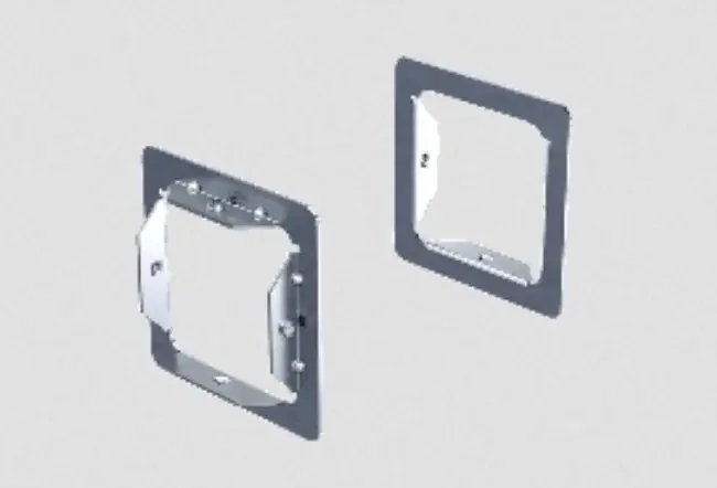 STI EZ-Path 4-Gang wall plate