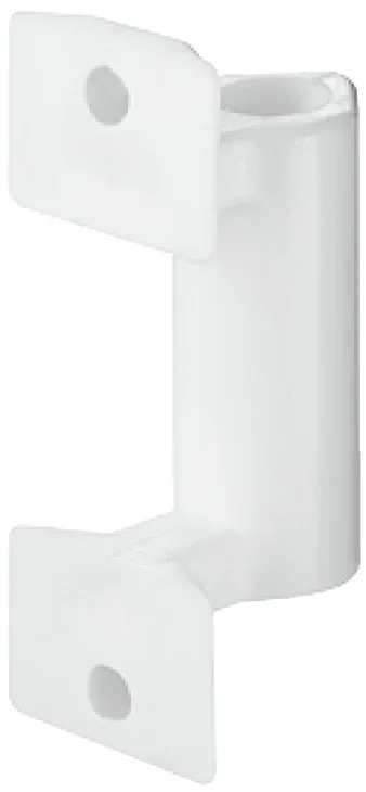 Strike for Spring Catch – Plastic, White by Hafele