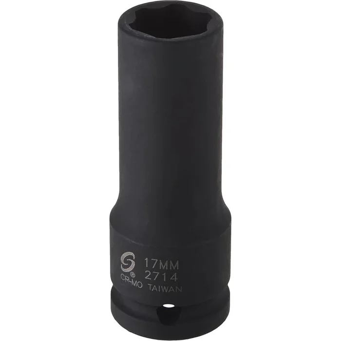 Sunex Tools 2714 1/2″ Dr. 17mm Extra Thin Wall Mercedes Benz Wheel Lug Socket