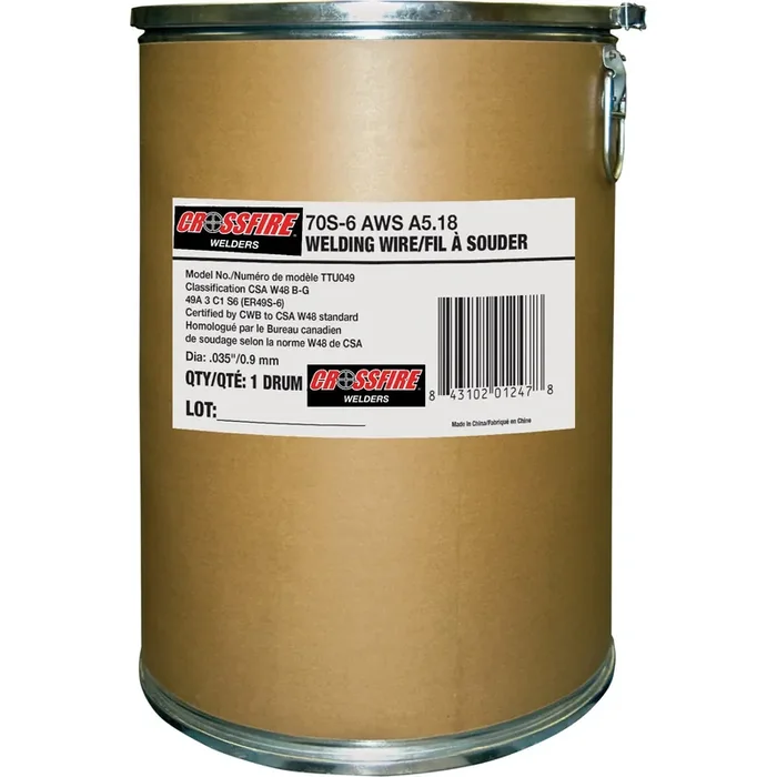 Super MIG ER70S-6 0.035 250KG Wire Drum