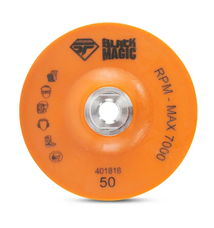 Surface Pro Black Magic 5″ Cup Wheel 50 Grit