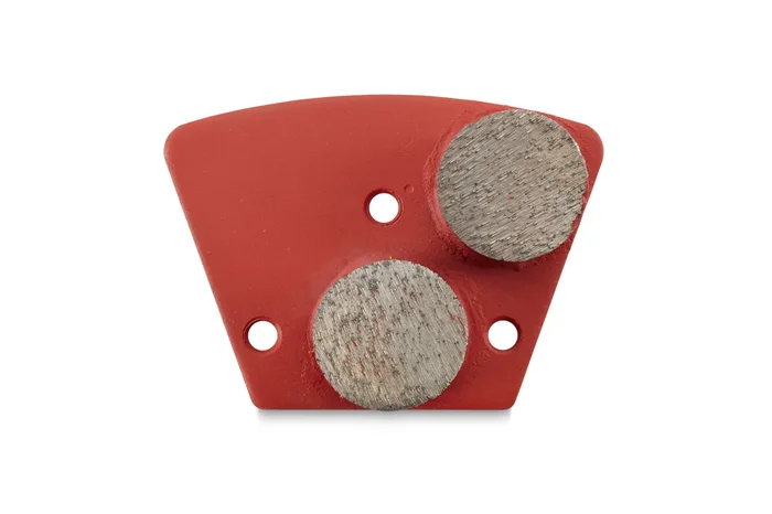 Surface Pro Trapezoid Double Button Hard Bond 50 Grit, Box of 9