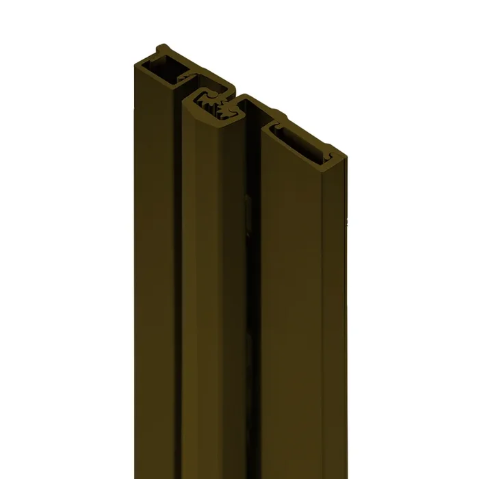 Swing Clear Heavy Duty Full Surface Geared Continuous Hinge, 95in, Up to 300lb, BR Dark Bronze