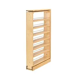 Tall Filler Organizer Pullout, 6 X 23 X 44-1/2 in With Shelves