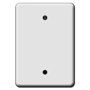 Tall Wide 1 Blank Switch Plate Covers