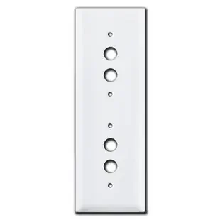 Tandem Stacked 2 Push Button Light Switch Covers