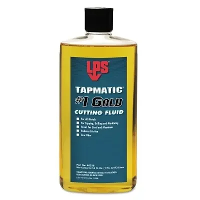 Tapmatic 1 Gold Cutting Fluid, 16 oz, Squeeze Bottle