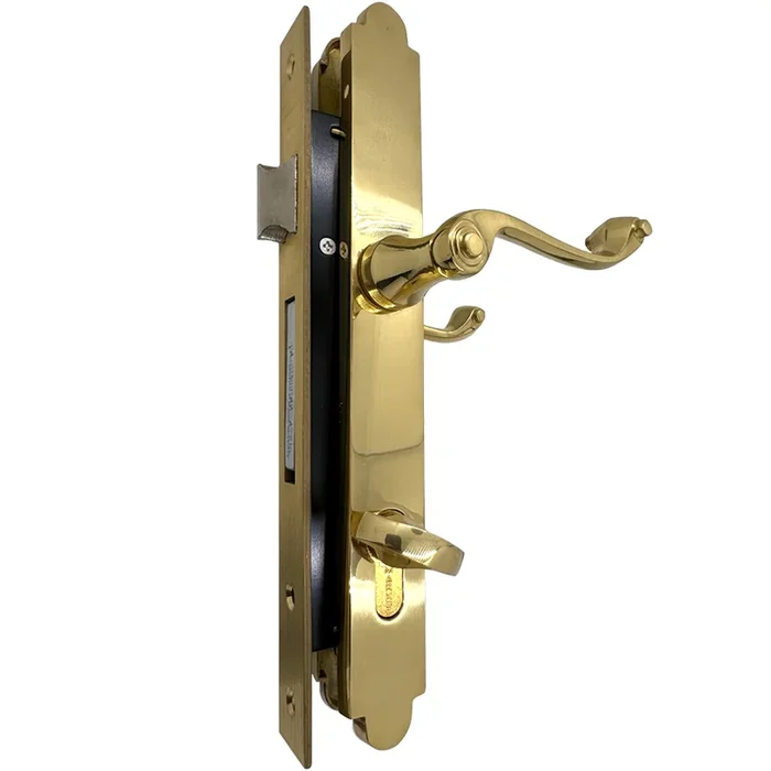 ThinLine Entry Cylinder X Cylinder – Marks A Keyway, 5 Pin, Bright Brass
