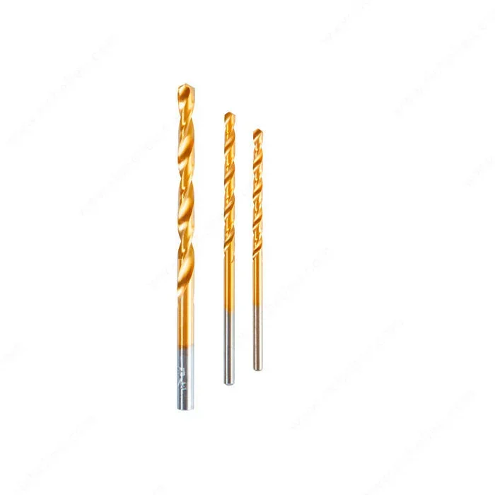 Titanium Nitride Coated Drill Bits by Richelieu – Durable and Versatile