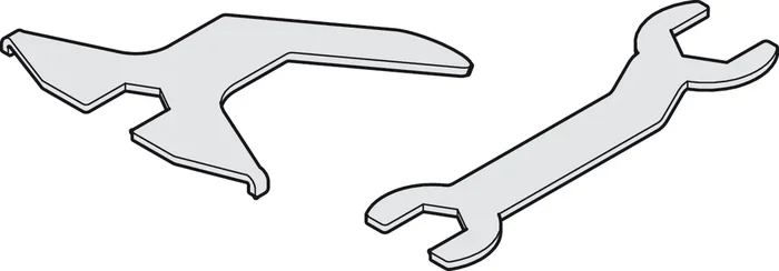 Tool Set for Slido Fold 100-T Folding Wall by Hafele