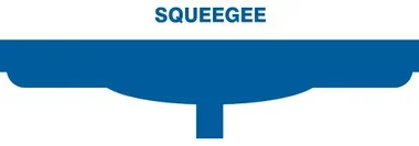 Tool Shadows: Squeegee Heads Green Single Blade – 24″ 1/Each – PVR338GN