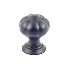 Top Knobs Allington Knob Contemporary,Transitional Style Flat Black Knob, 1 Inch Diameter