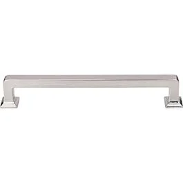 Top Knobs Ascendra Pull Contemporary Style 6-5/16 Inch (160mm) Center to Center, Overall Length 7″ Brushed Satin Nickel Cabinet Hardware Pull / Handle