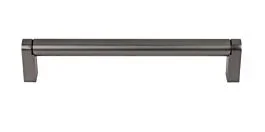 Top Knobs Bar Pulls 6-5/16″ (160mm) Center to Center, Overall Length 6-11/16″ (170mm) Ash Gray Cabinet Door Pull/Handle