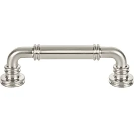 Top Knobs Cranford Pull 7-9/16″ (192mm) Center to Center, 8-7/16″ (214mm) Overall Length, Brushed Satin Nickel Cabinet Hardware Pull / Handle
