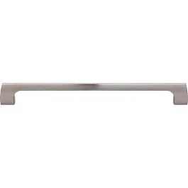 Top Knobs Holland Pull Contemporary,Transitional Style 9-Inch (228mm) Center to Center, Overall Length 9-3/4″ Brushed Satin Nickel Cabinet Hardware Pull / Handle